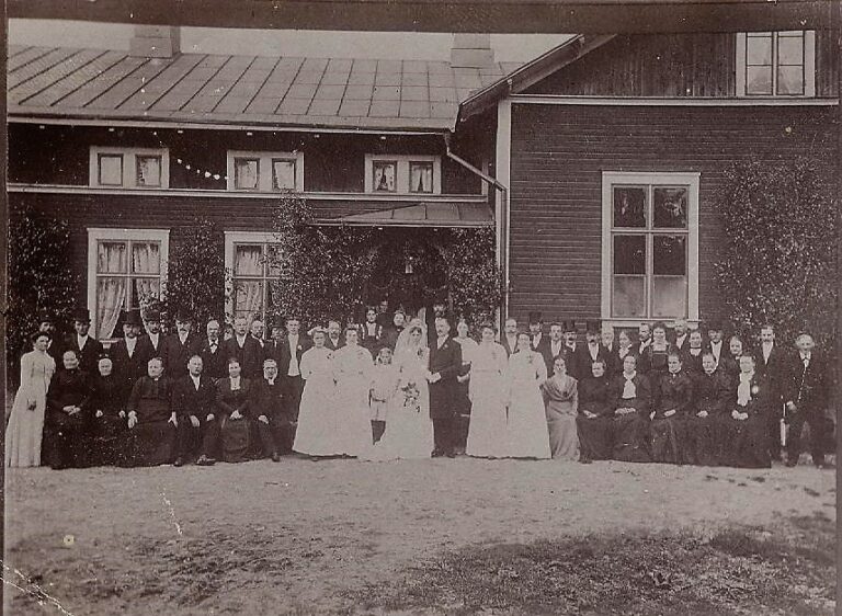 Framsida av vykort daterat 8 december 1909